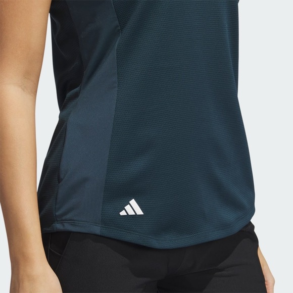 Adidas sleeveless golf polo (S) - Picture 9 of 15